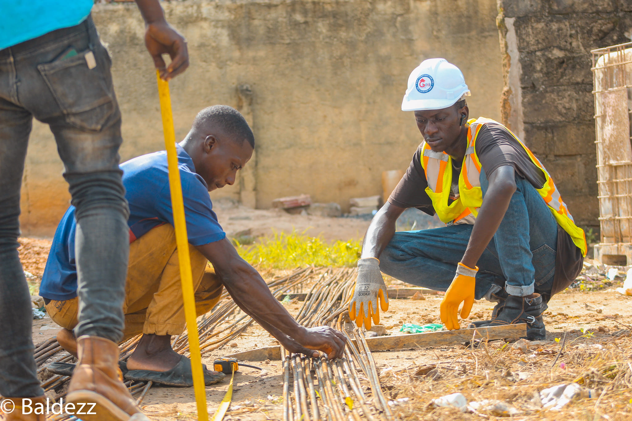 Construction Team at Work